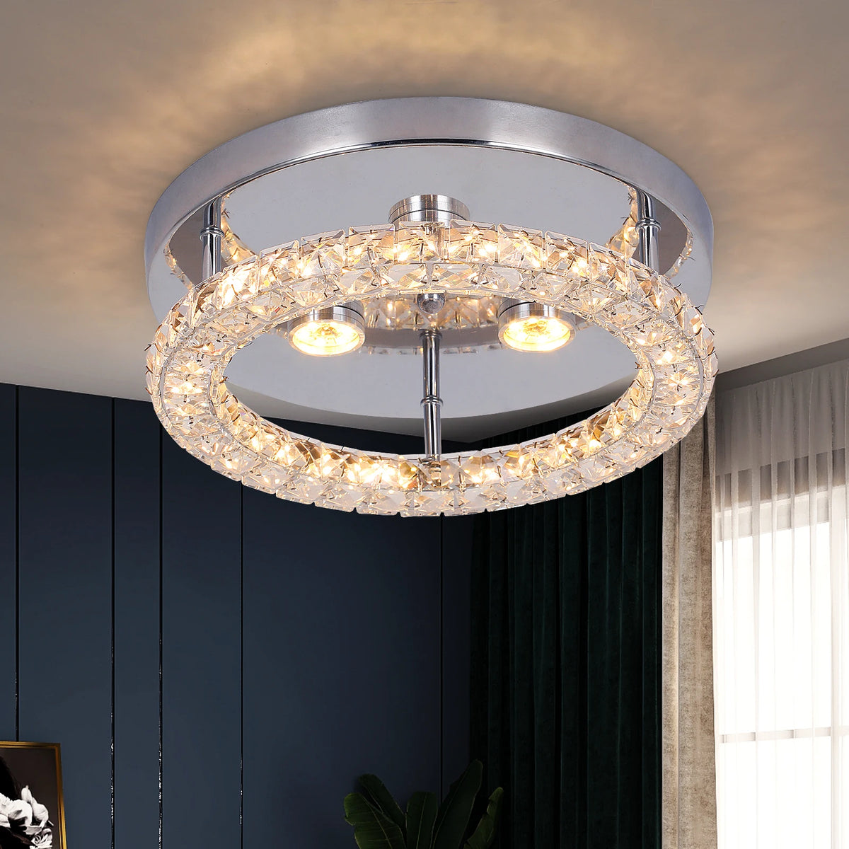 Chandelier Crystal Modern Chandelier Pendant Light Dining Room Ceiling Lighting