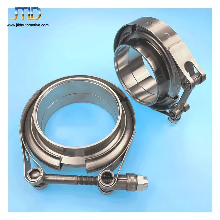 China Factory Exhaust Pipe V Band Clamp with 5inch Male Female Flange