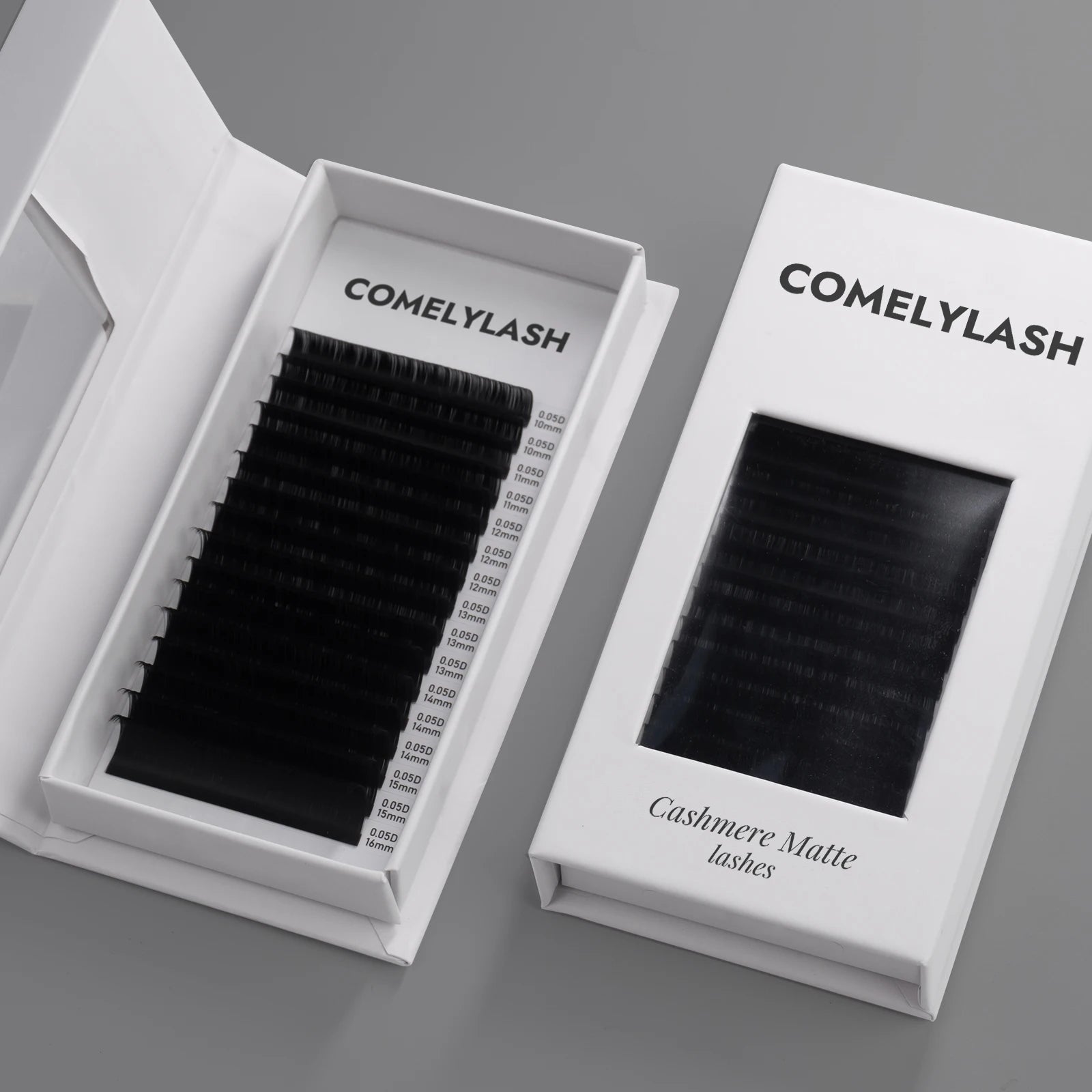 Wholesale Cashmere Mink Volume Eyelash Extensions Trays Private Label Silk Lashes Russian Curl Korean Lash Supplies Vendor
