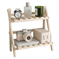 Desktop Storage Rack Solid Wood Double Organizer Vertical Display Rack Factory Wholesale Suitable for Desktop Use