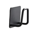 Modern Black Color Self Storage Organizer Kitchen Accessories Sink Rack Adhesive Wall Hooks Drain Drying Rack Sponges Holder