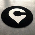Personalized Door Mats Custom Rugs with logo Circle 6x6 Teppich Doormat Custom Floor Mat