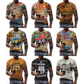 Route 66 3D Printed Shirt for Men Funny Number Printing T Shirts for Men's Custom Unisex All Over Print OEM and ODM T-shirts