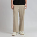 Men's Luxury Lightweight Japanese Style Black Casual Suit Pants High-End Mid-Waist Flat Front Wide-Leg Long Pants Plain Dyed
