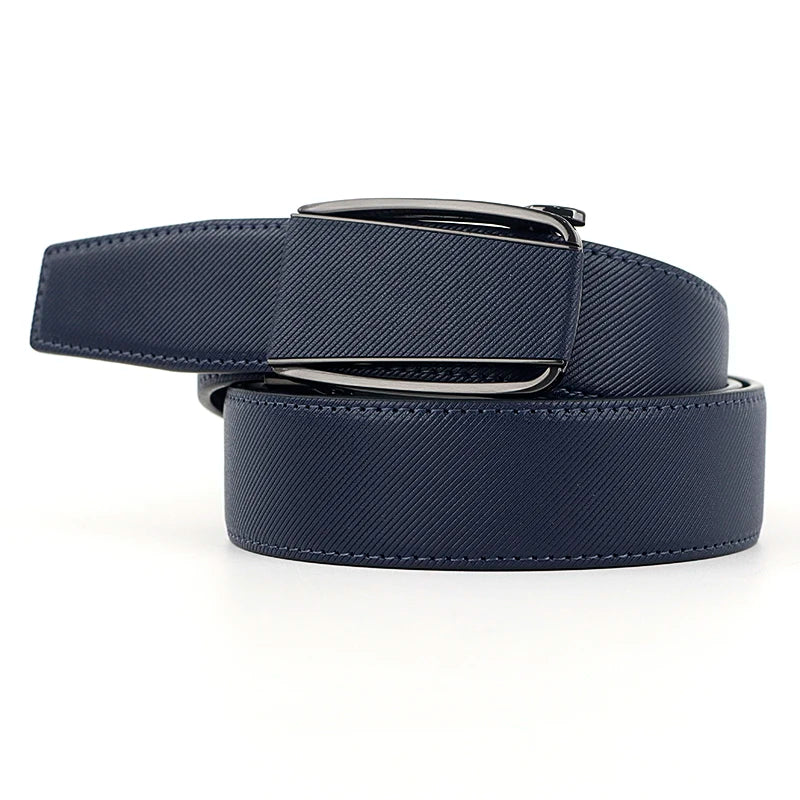 New Style Casual Business Men Belt Factory Direct Sale Jeans Genuine Leather Belt Automatic Buckle Men Belt