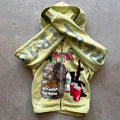 Heavy Weight French Terry Regular Fit Pullover Hoodie Silk Screen Printed Acid Washed Men Distressed Retro Boxy 100% Autumn