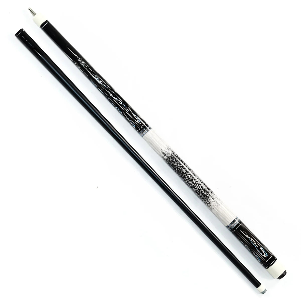 Superior Quality  Cue Handmade 1/2 Carved Patterns Pool Cue with 12.5mm/11.5mm for Sale
