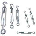 BAOT 1/2*6 3500 Lbs Hot DIP Galvanized Drop Forged Wire Rope Turnbuckle US Type Open/Closed Body for Heavy Industry Applications