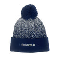 Wholesale BSCI Winter Warm High Quality Promotional Customized Jacquard Flat Embroidery Beanie With Pompom Ball