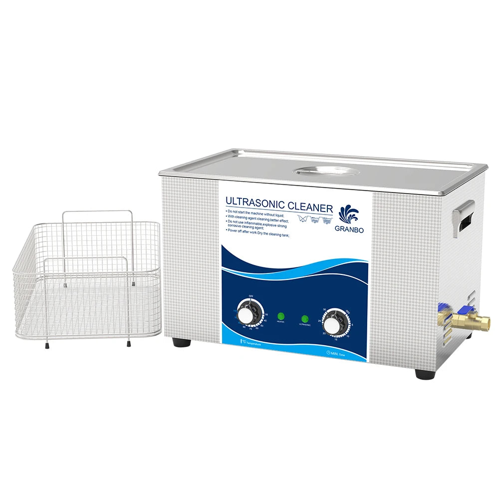 900W 30L Electric 40KHz Ultrasonic Cleaner for Dental Lab Instruments Rusted Commercial Use