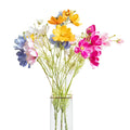 Hot Sale 3 Forks Silk Decorative Flowers Artificial Cosmos Flower for Home Wedding Decor