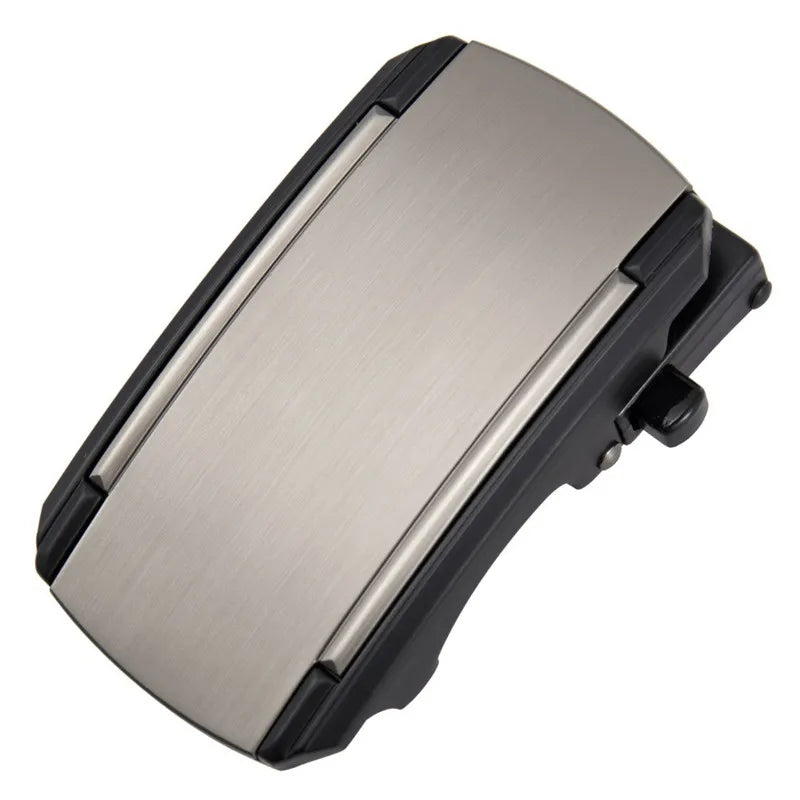 LQbelt Men's Automatic Buckles Ratchet Belt No Strap Alloy Buckle for Men Factory Custom Logo Wholesale Stock
