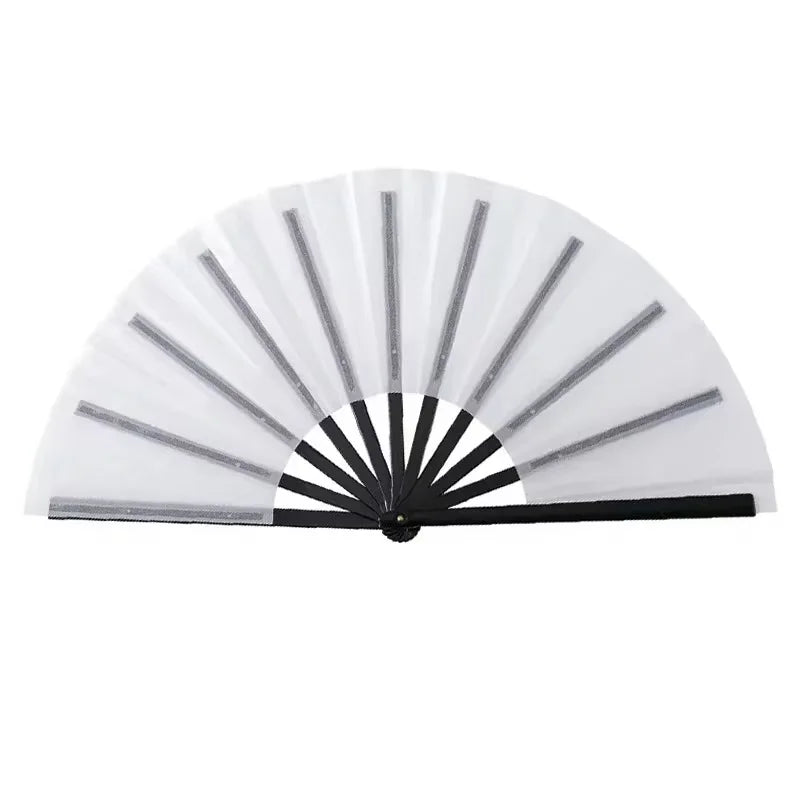 Wholesale Sale Foldable Sublimation Fan Sublimation Clack Folding Fans Blank  Bulk