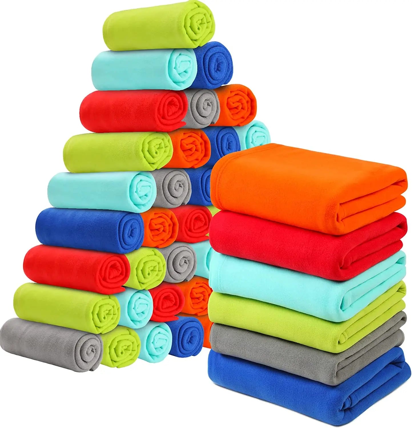 China Factory Solid Fleece Knitted Throw Blanket Four Seasons King Size 100% Polyester Custom Soft Luxury Warm Christmas Premium