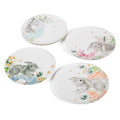 SWAN Wholesale Restaurant Plastic Melamine Plates 10 Inch Round Dinner Plate Sets for Indoor and Outdoor Use