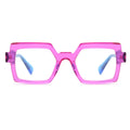 Fashion Oversize Square Acetate Optical Frame Glasses Stylish Eyeglasses Spectacles