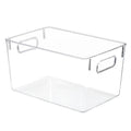 Wholesale High Transparent Vegetables Fruit Sundries Plastic Storage Organizer Bins for Kitchen Cabinet Pantry Refrigerator