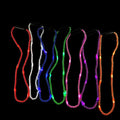 Mardi Gras LED Bead Necklace Light-Up Novelties for Parties and Events Flashing Glow-in-the-Dark Necklaces Promotion