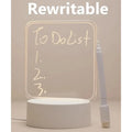 Creative Acrylic Led Note Board Golden Supplier Sales 3d Base Lamp Anime Led Night Light MegaBDM
