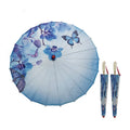 Wholesale  China Traditional Weeding Parasols Japanese Silk Oilpaper Umbrella  Print logo