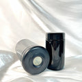 Hot Selling Glass Concentrate Jar Violet Glass Jar Empty Round Black UV with ABS Bakelite Lids