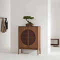 Five-drawer Solid Wood Bedroom & Living Room Storage Cabinet with Minimalist and Modern Design Customizable