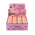 LB05A Romantic Bear Organic Fruit Wholesale Cute Natural Herbal Lip Balm Vegan Eco Friendly Honey Peach Strawberry Lip Balm