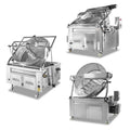 Industrial Electric Commercial Fryer Automatic Stir Batch Type for Fish Potato Chips Gas Snacks Peanut Panipuri Empanadas Fry