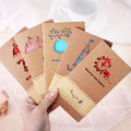 Valentine's Day Greeting Card Creative Hollowed-out Brown Paper Greeting Card Mother's Day Personalized Greeting Card