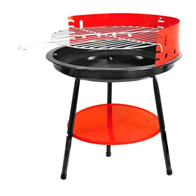 Mini 14 Inch Outdoor Camping Kettle Grill Round Shaped German BBQ Small Portable Iron Charcoal Grill