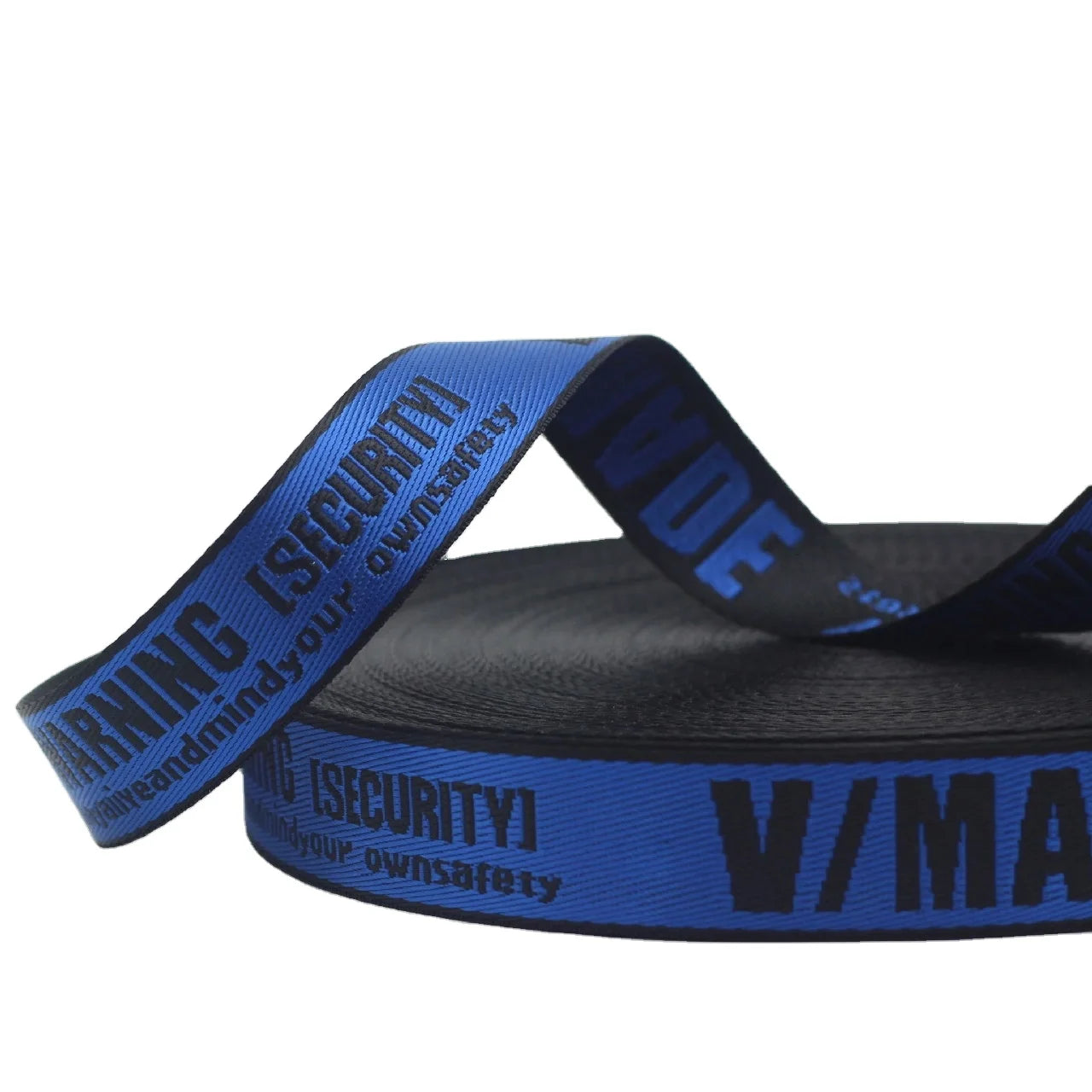 Wholesale Sustainable Imitation Nylon Jacquard Ribbon Fashionable Clothing Accessories Webbing for Garments