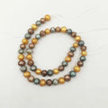 7-8 mm Baroque Pearl New Style 100% Freshwater Pearl Wholesale Loose Freshwater Pearl in Strandgold and Brown Color