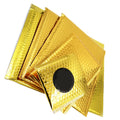 Wholesale Holographic Bubble Mailer Waterproof Metallic Foil Padded Envelope Courier Clothing Mailing Bags