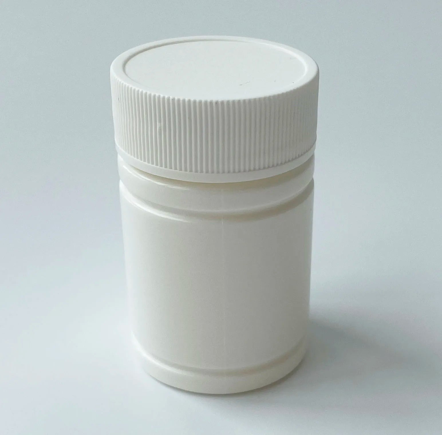 25ml 25CC 30ml 1 oz 1 Ounce Natural HDPE Plastic Wide Mouth Packer Bottles White Screw Top Cap for Capsule Pill Pharma Packaging