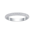 Iced Out Moissanite 925 Sterling Sliver 18K Plated Gold Ring Gra Certificated Jewelry Wedding Band Moissanite Rings