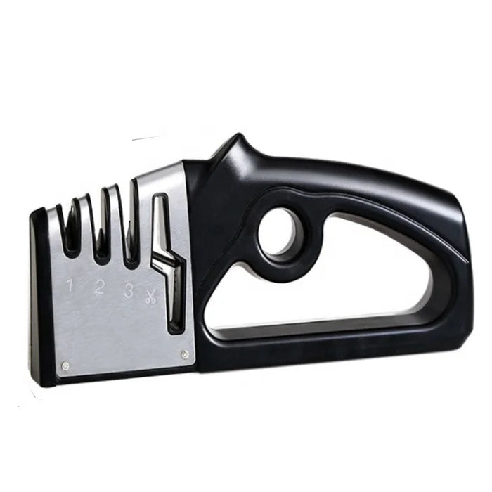 Manufactures Hot Professional Honing Steel Delta Diamond Sharp Pocket 3 Stage Ceramic Kitchen Knife Sharpener