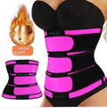 Women Adjustable Abdomen Slimming Trimmer Corset Wrap Bandage Body Shaper Three Band Waist Trainer