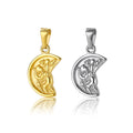 Olivia 20mm Saint Christopher Pendant Stainless Steel Religious Christian Jewelry Hiphops Protect Us Medal Pendant Necklace