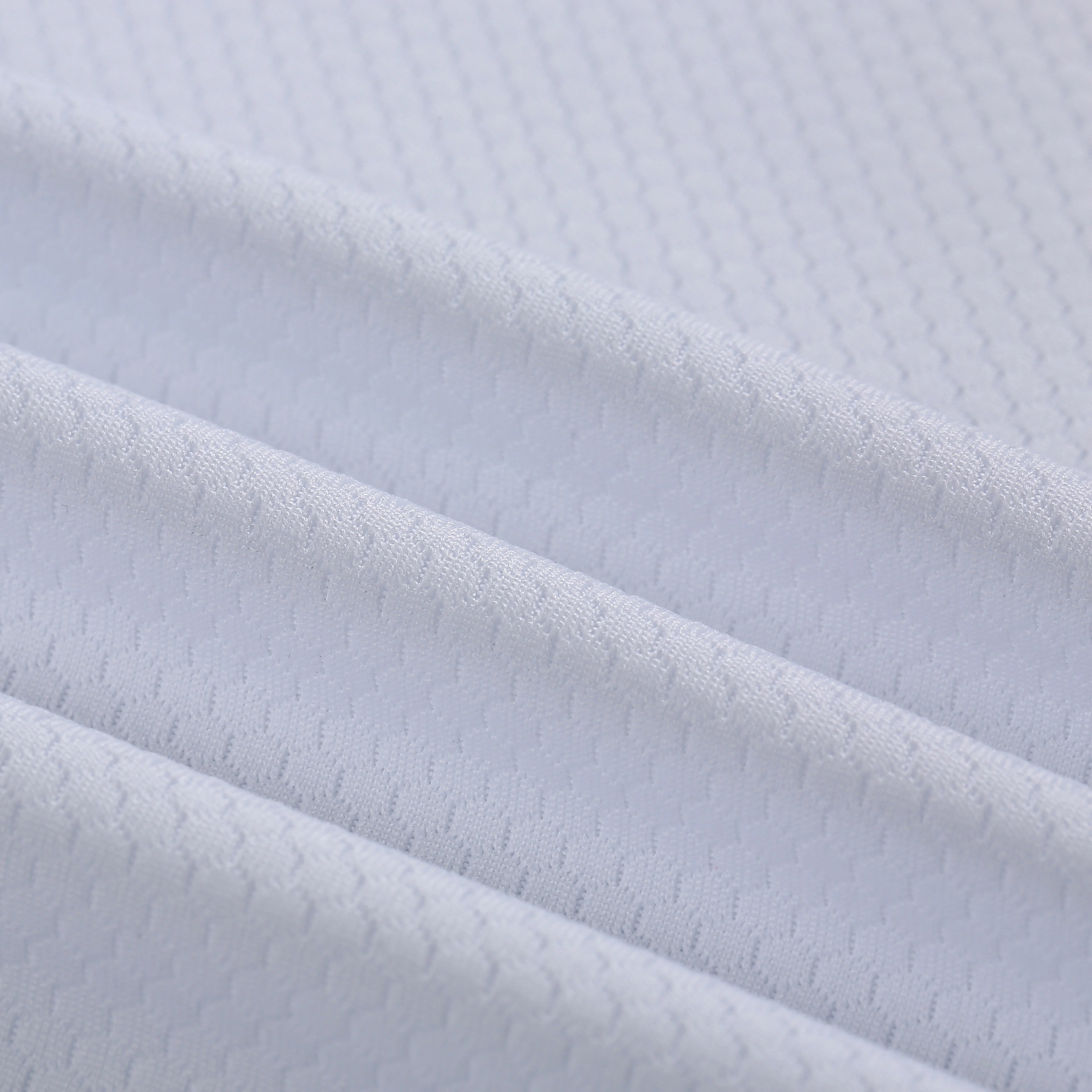 100% Polyester Honeycomb Mesh Fabric for Sportswear Football Jersey