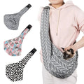 Stocked Canvas Eva Soft Sided Pet Cats Sling Carrier Travel Bag