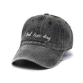 New Bad Hair Day Cap Washed Baseball Hat Women Men Casual Cotton Fabric Snapback Adjustable Bone Summer Dad Hat Male Female