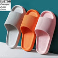 Wholesale 2024 Summer Custom Open Toe Couple Sandals Anti Slip Comfortable Soft Cloud EVA Platform Cushioning for Men Winter
