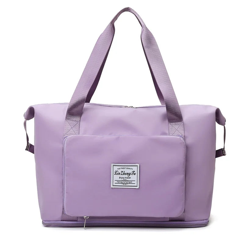 LOW MOQ Gym Duffel Bags Dry and Wet Separation Sport Bags for Gym Travel Durable Foldable Travel Bag for Women