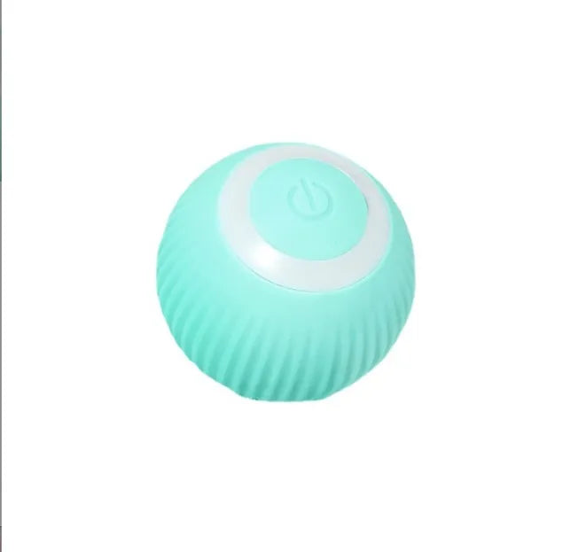 USB Charging Funny Interactive Cat Toy Plastic Cat Toy Ball That Makes Sound