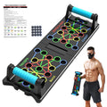 THYFIT Gym Fitness Workout 12 in 1 Strength Training Push-up Bar Foldable Push up Rack Board