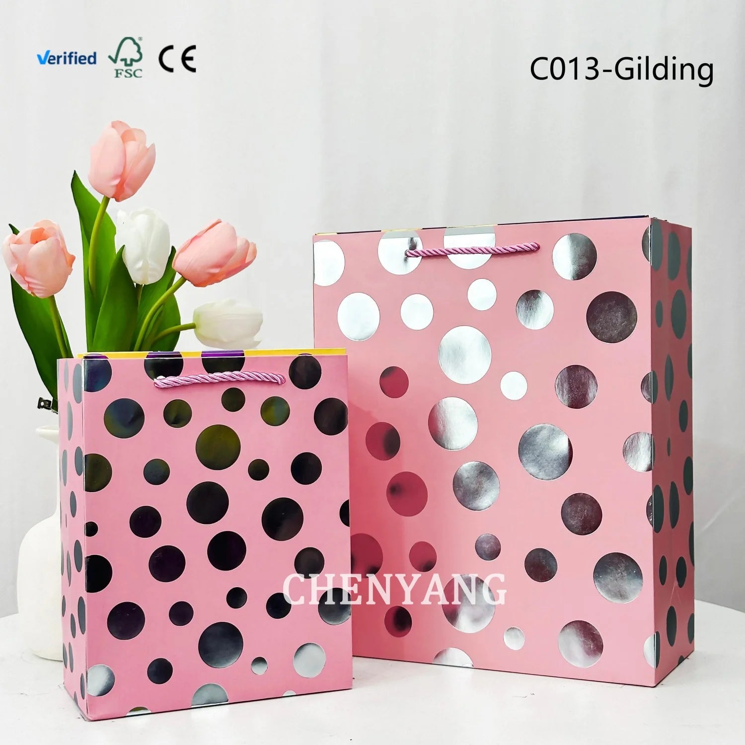 Factory Direct Luxury Brand Packaging Bags Deluxe Handcrafted Paper Bag BestSeller Small Size in Stock 48H Dispatch Paper Bag