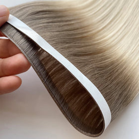 New Arrival Haiyi Hair Double Drawn Cuticle Aligned Human Hair Genius Tape Weft Hair Extensions Free Tariff