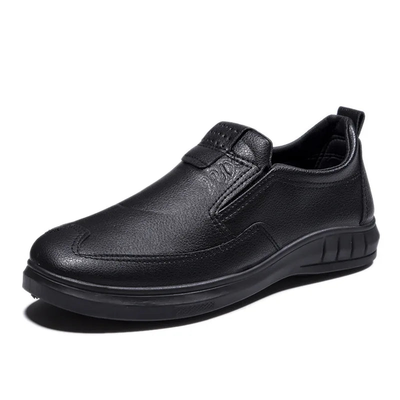 Comfort Soft Leather Upper Mens Casual Soft PU Leather Shoes Loafers for Man