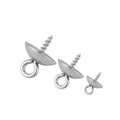 Women's Round Pendant Hooks for Hanging Stud Earrings Factory Price Jewelry Findings & Components for Students & Girls