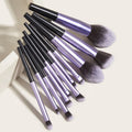 Professional Cosmetic Designer Natural Hair 11pcs Acrylic Handle Makeup Brushes Set